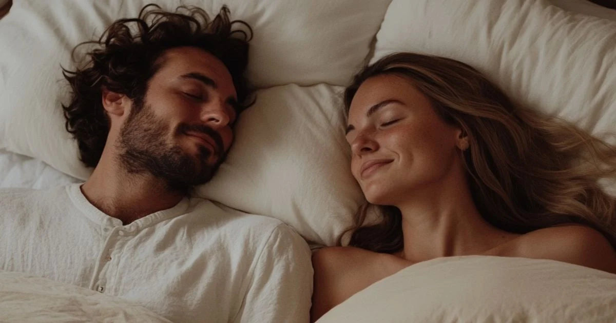 couple dans un lit  