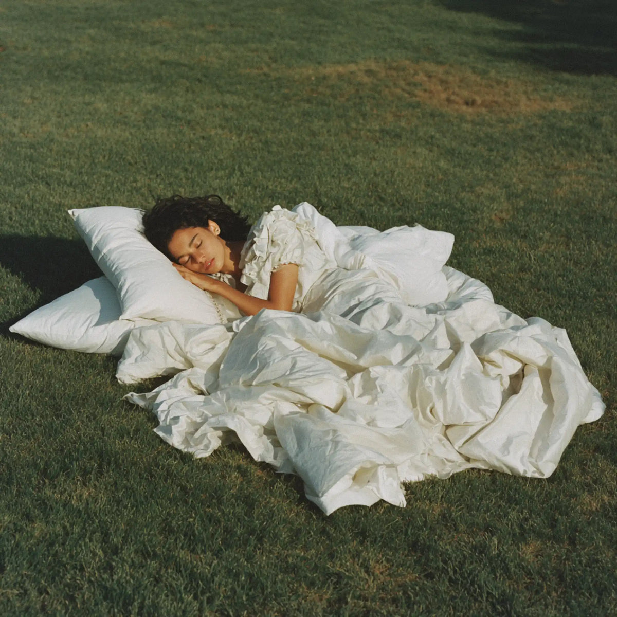 femme qui dort en exterieur