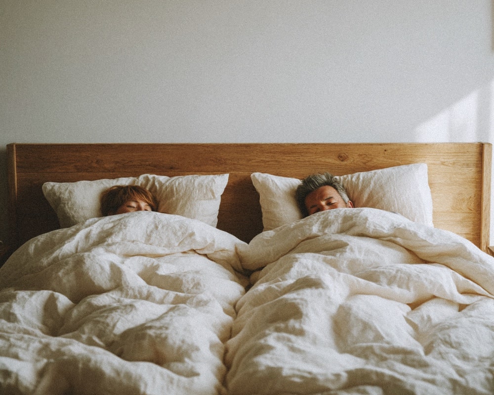 couple dans un lit