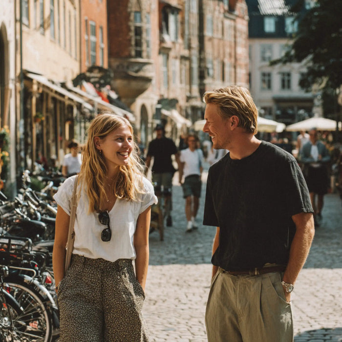 couple qui se promène 
