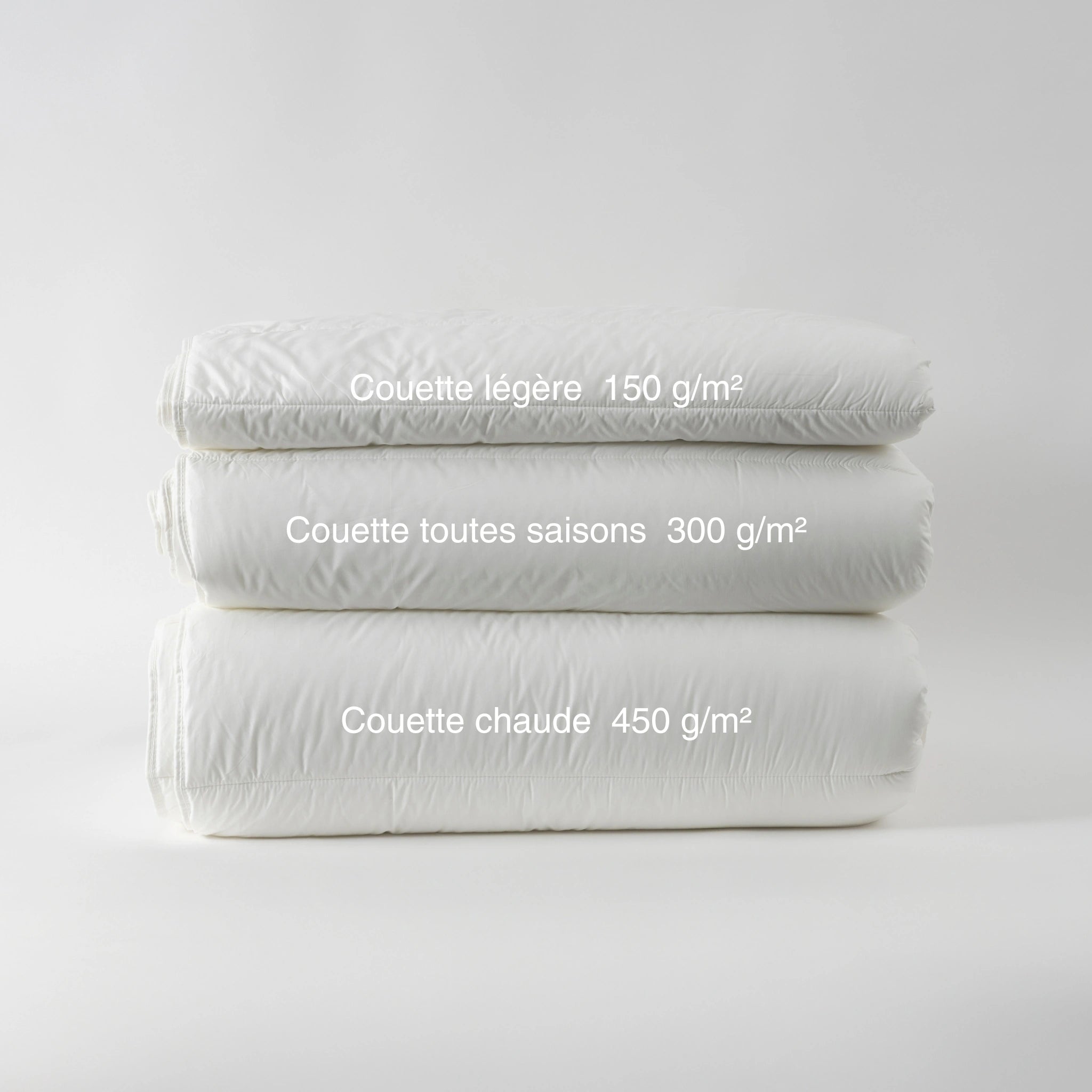Pack 2 couettes légères